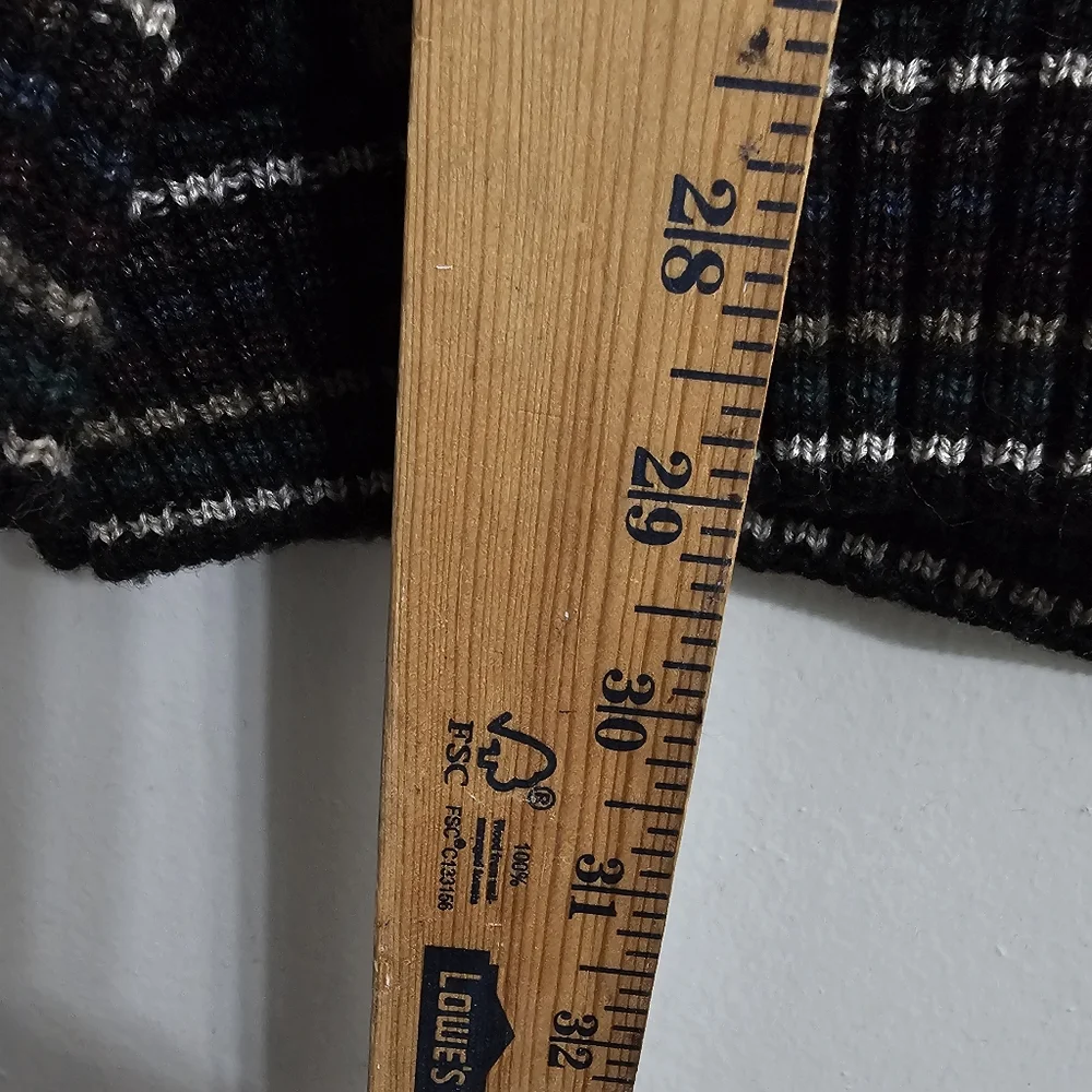 Vintage 90's TOSANI Canada Wool Blend 3D Knit Crewneck Sweater Men's Size XL - Picture 5 of 5